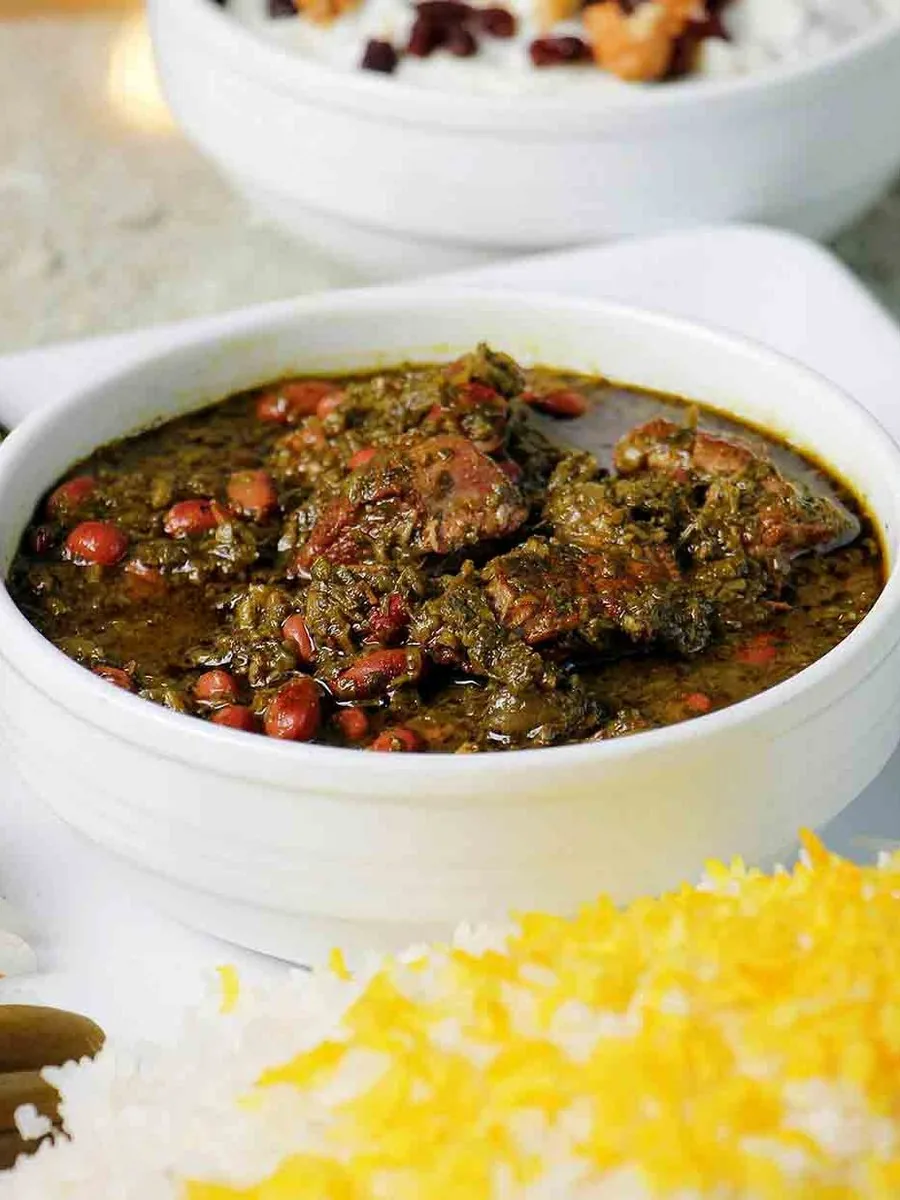 Persian Herb & Lamb Stew (Ghormeh Sabzi)