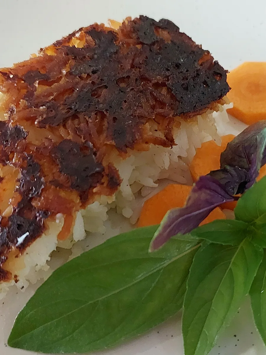 Crispy Persian Rice (Tadig)